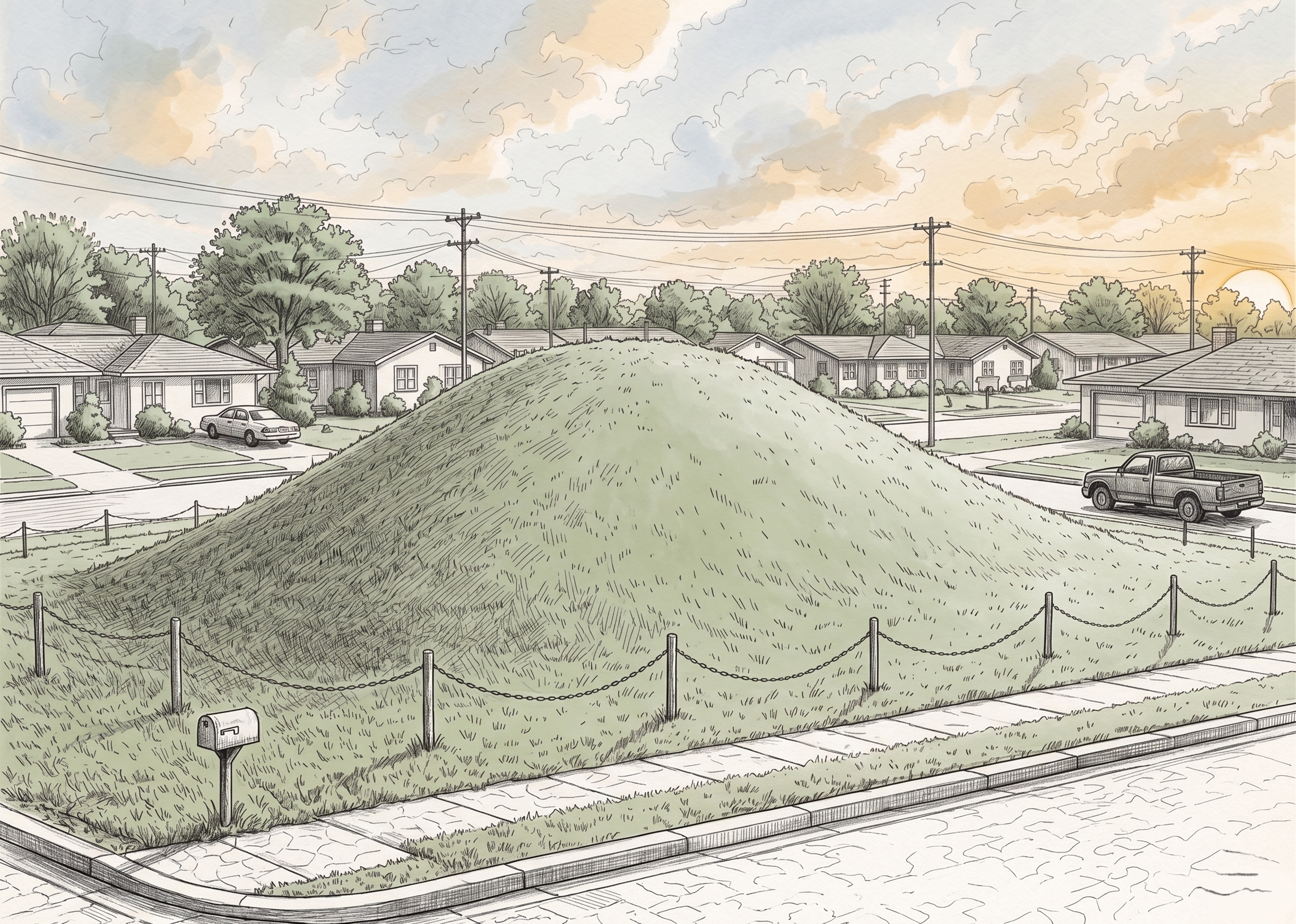 Modern Present Landscape